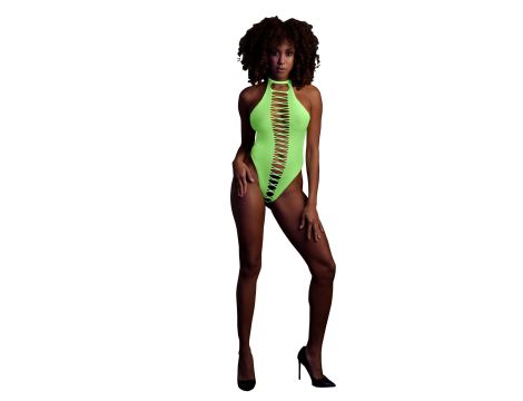 High-Cut Body - Neon Green - XS/XL