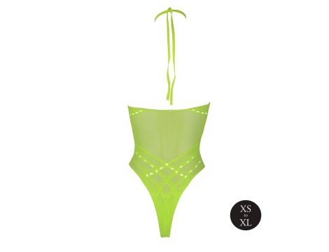 Body with Halter Neck - Neon Green - XS/XL - 7