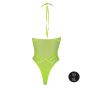 Body with Halter Neck - Neon Green - XS/XL - 8