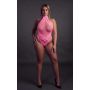 Body with Halter Neck - Neon Pink - XL/XXXXL - 5