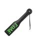 'Love'' Paddle - Glow in the Dark - Black/Neon Green - 4