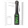 'Love'' Paddle - Glow in the Dark - Black/Neon Green - 7