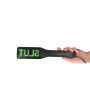 'Slut'' Paddle - Glow in the Dark - Black/Neon Green - 12