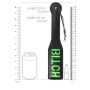 'Bitch'' Paddle - Glow in the Dark - Black/Neon Green - 5