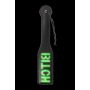 'Bitch'' Paddle - Glow in the Dark - Black/Neon Green - 7