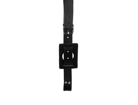 Belt with Vibrator Holder - Black - 9