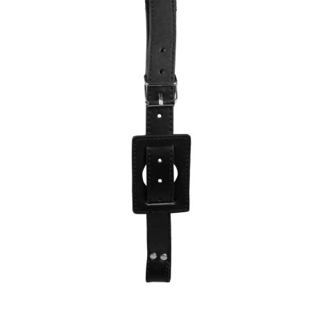 Belt with Vibrator Holder - Black - 9