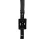 Belt with Vibrator Holder - Black - 10