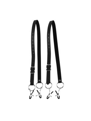 Labia Spreader with Clamps - Black