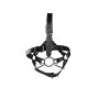 Head Harness with Spider Gag and Nose Hooks - Black - 5