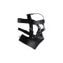 Head Harness with Zip-up Mouth and Lock - Black - 6