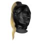 Mask with Blonde Ponytail - Black - 2