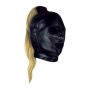 Mask with Blonde Ponytail - Black - 10