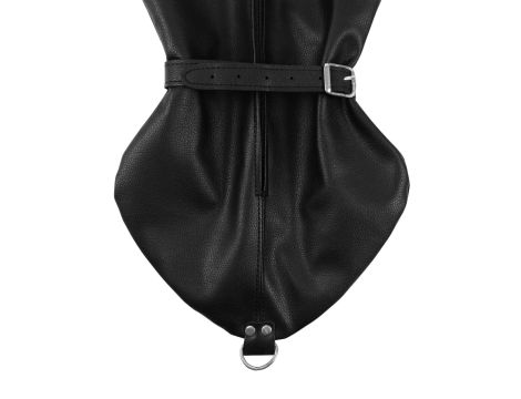 Zip-up Full Sleeve Arm Restraint - Black - 12