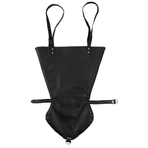 Zip-up Full Sleeve Arm Restraint - Black - 5