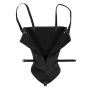 Zip-up Full Sleeve Arm Restraint - Black - 11