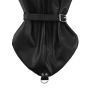 Zip-up Full Sleeve Arm Restraint - Black - 13