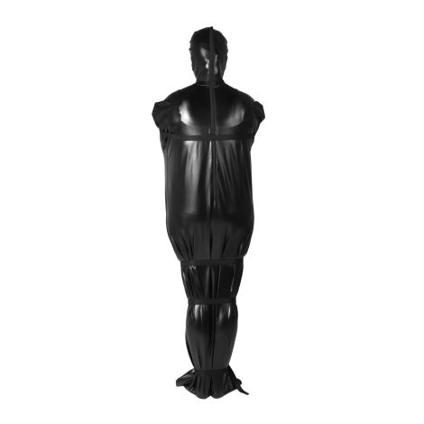 Body Bag with Nylon Straps - Black - 4