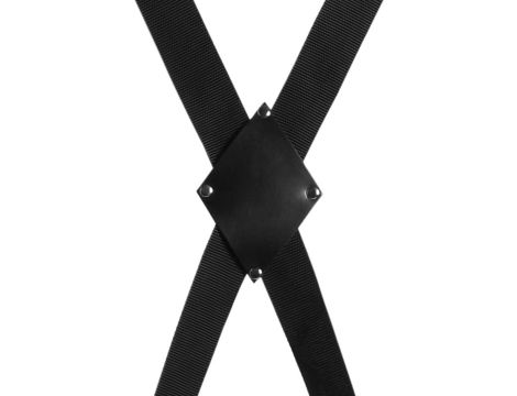 Over the Door Bondage Cross - Black - 3