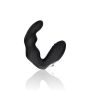 Bent Vibrating Prostate Massager with Remote Control - Black - 8