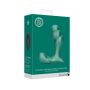 Stacked Vibrating Prostate Massager with Remote Control - Metallic Green - 3