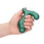 Stacked Vibrating Prostate Massager with Remote Control - Metallic Green - 9