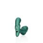 Stacked Vibrating Prostate Massager with Remote Control - Metallic Green - 10