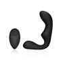 Pointed Vibrating Prostate Massager with Remote Control - Black - 2