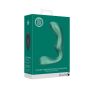 Pointed Vibrating Prostate Massager with Remote Control - Metallic Green - 3