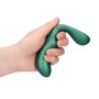 Pointed Vibrating Prostate Massager with Remote Control - Metallic Green - 8