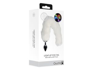 Light-up Fox Tail with Metal Butt Plug - image 2