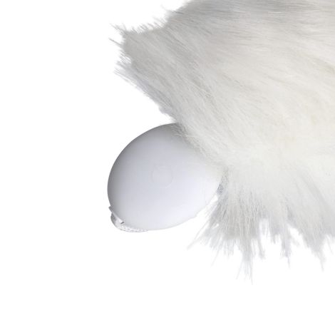 Light-up Fox Tail with Metal Butt Plug - 9