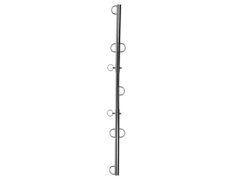 Spreader Bar with Multiple Hooks - Silver - 4