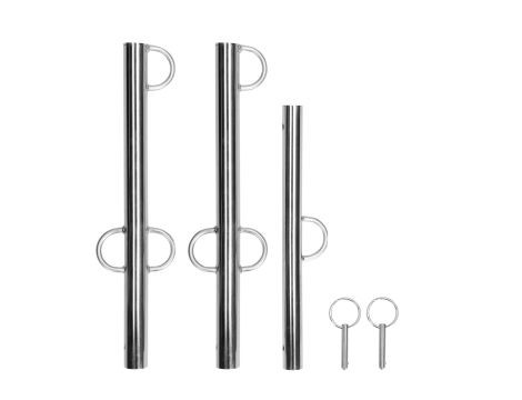 Spreader Bar with Multiple Hooks - Silver - 5