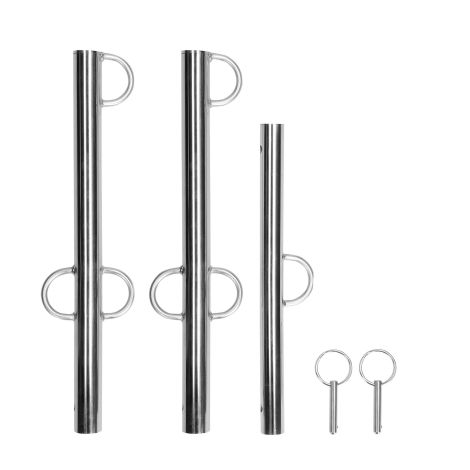 Spreader Bar with Multiple Hooks - Silver - 5