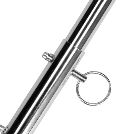 Spreader Bar with Multiple Hooks - Silver - 6