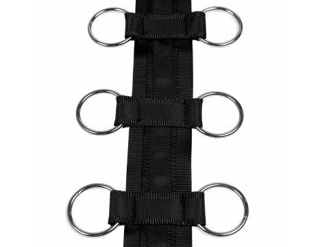 Restraint Harness with Collar and Hand Cuffs - 7