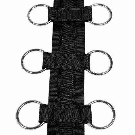 Restraint Harness with Collar and Hand Cuffs - 7