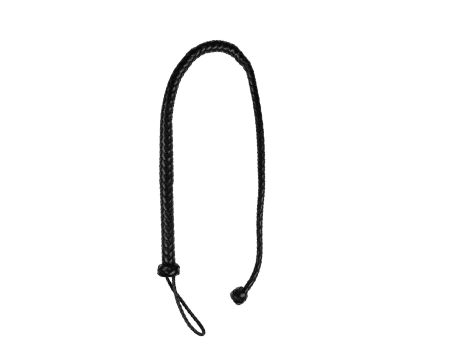 PU Leather Whip with Knot Detail - 3