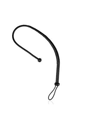 PU Leather Whip with Knot Detail