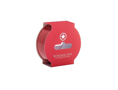 Non Sticky Bondage Tape - 17,5 Meter - Red