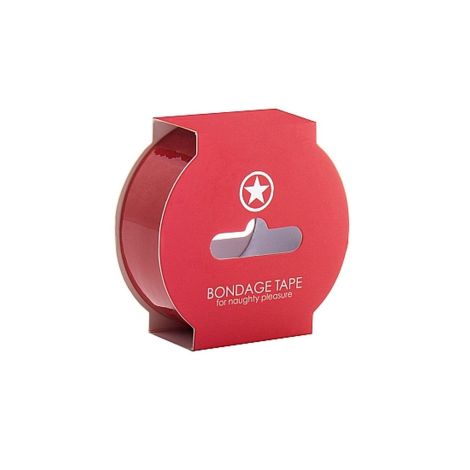 Non Sticky Bondage Tape - 17,5 Meter - Red