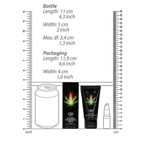 CBD Cannabis Masturbation Cream For Her - 50 ml - 4