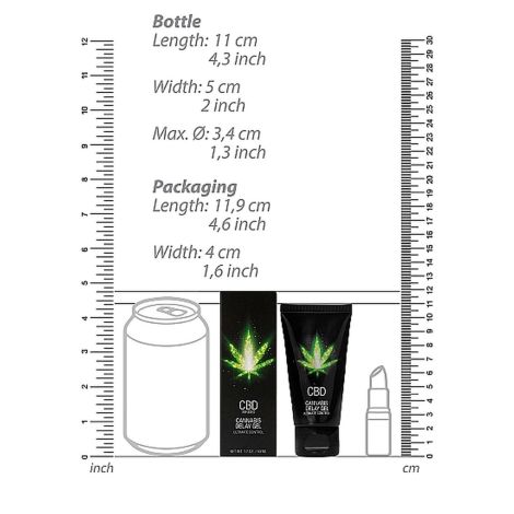 CBD Cannabis Delay Gel - 50 ml - 4