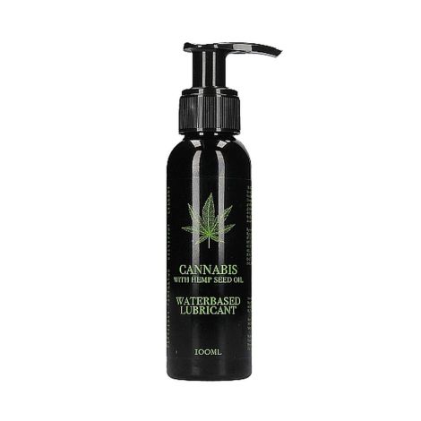 Cannabis With Hemp Seed Oil - Waterbased Lubricant - 100 ml