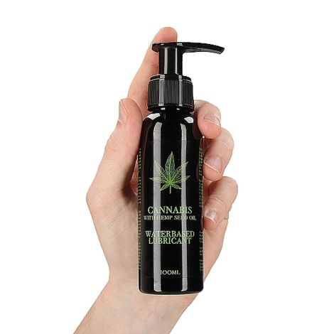 Cannabis With Hemp Seed Oil - Waterbased Lubricant - 100 ml - 3