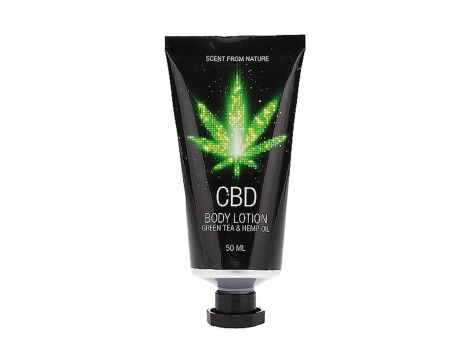 CBD - Bath and Shower - Luxe Travel set - Green Tea Hemp Oil - 3