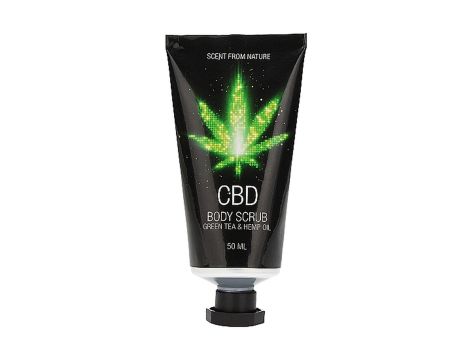 CBD - Bath and Shower - Luxe Travel set - Green Tea Hemp Oil - 4