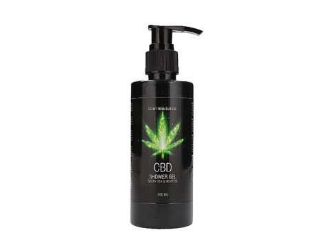 CBD - Bath and Shower - Care set - Green Tea Hemp Oil - 2