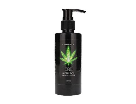 CBD - Bath and Shower - Care set - Green Tea Hemp Oil - 4